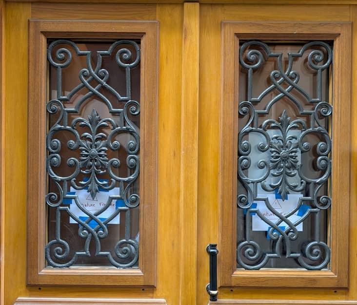 Grille Prtection Porte Ferronnerie D Art