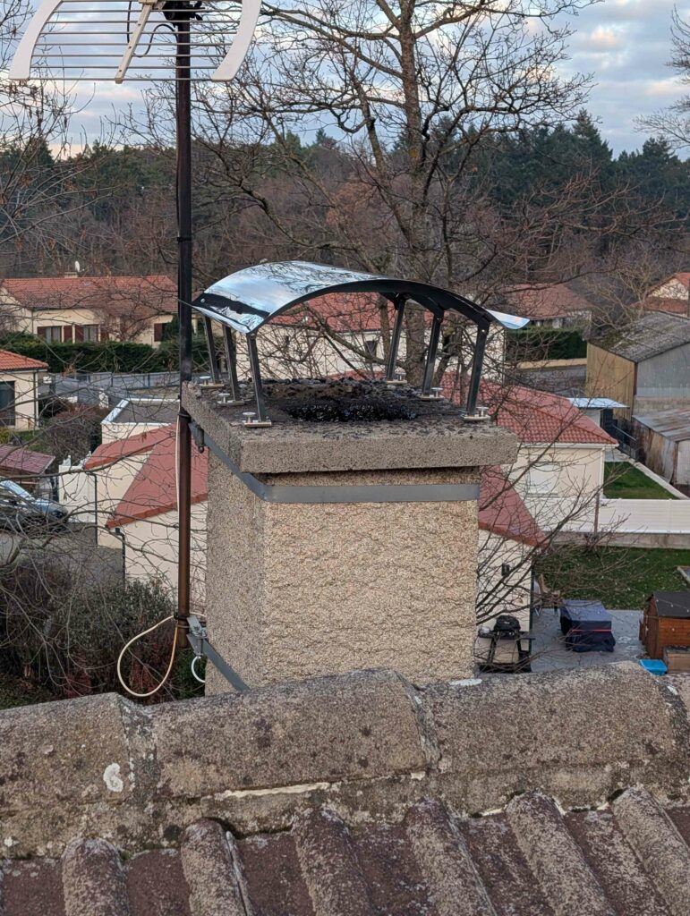 accessoire chapeau cheminee inox faireonlycreations clermont ferrand puy de dome 