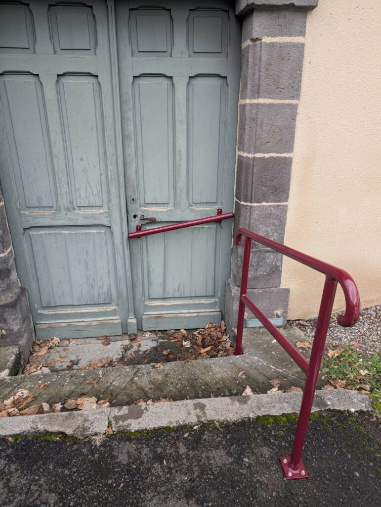 ferronnerie rampe exterieur sur mesure puy de dome faireonlycreations clermont ferrand puy de dome 