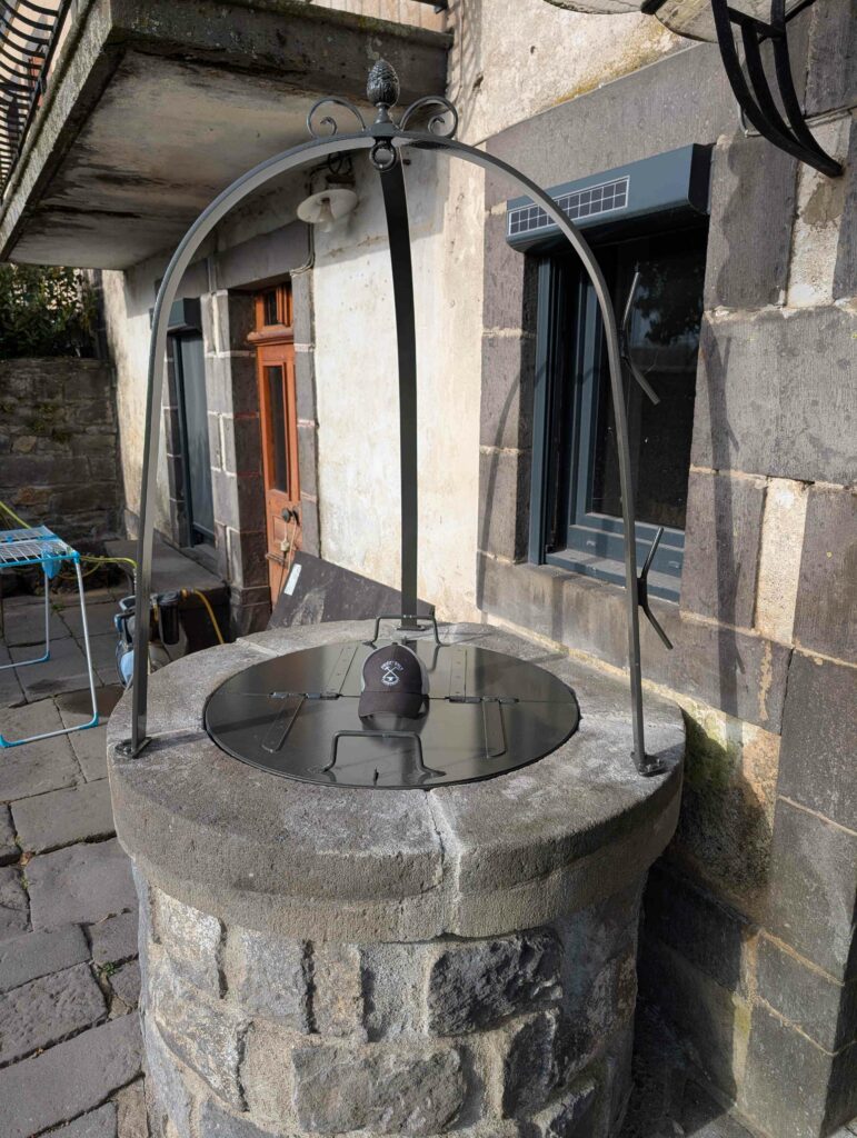 arche de puit ferronnerie art sur mesure faireonlycreations clermont ferrand puy de dome 