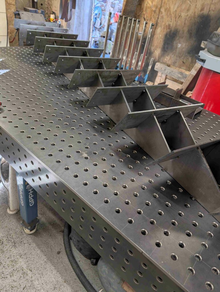 escalier metal bois taille laser sur mesure clermont ferrand faireonlycreations puy de dome 
